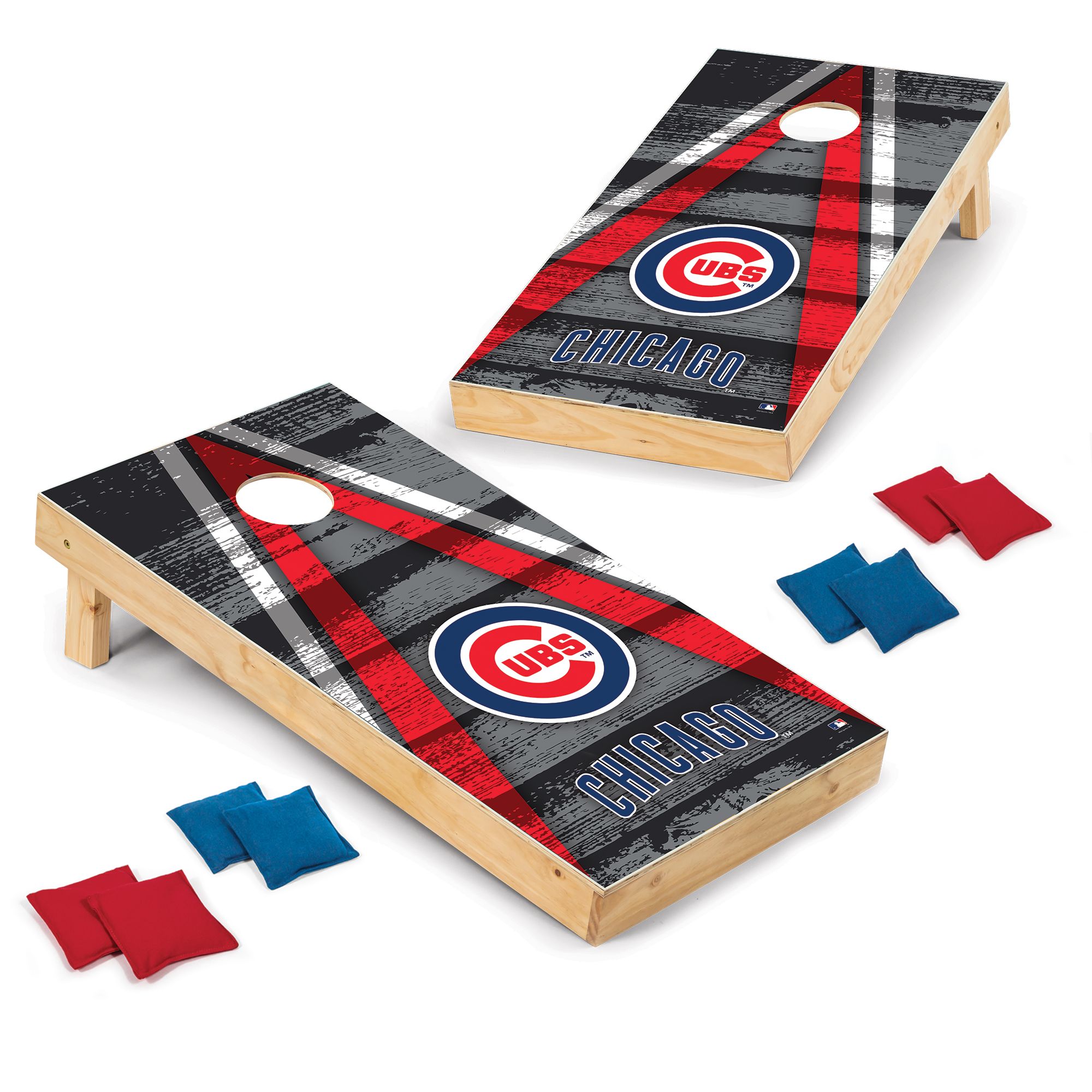 Chicago Bears Premium 2x4 Cornhole Boards - V5 - On Sale - Bed