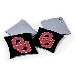 Wild Sports Oklahoma Sooners 4 pack Logo Bean Bag Set
