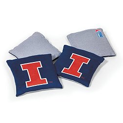 Wild Sports Illinois Fighting Illini 4 pack Logo Bean Bag Set