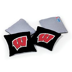 Wild Sports Wisconsin Badgers 4 pack Logo Bean Bag Set