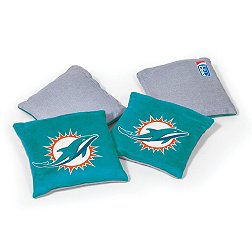 Wild Sports Miami Dolphins 4 pack Bean Bag Set