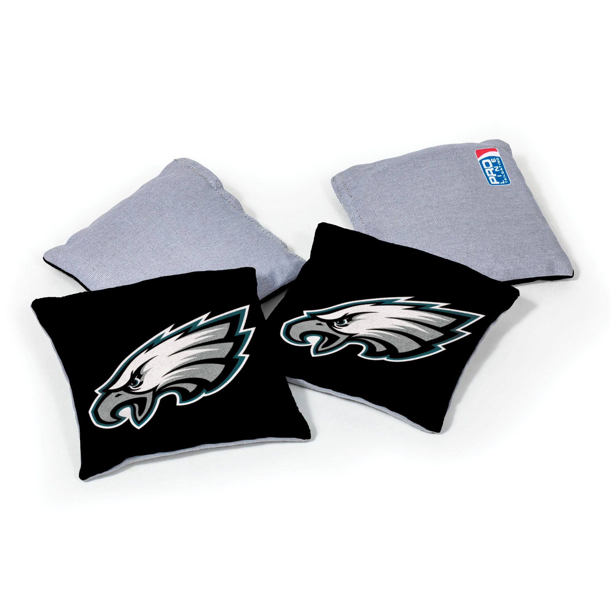 Wild Sports Philadelphia Eagles 4 pack Logo Bean Bag Set - No Color