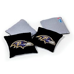 Wild Sports Baltimore Ravens 4 pack Logo Bean Bag Set