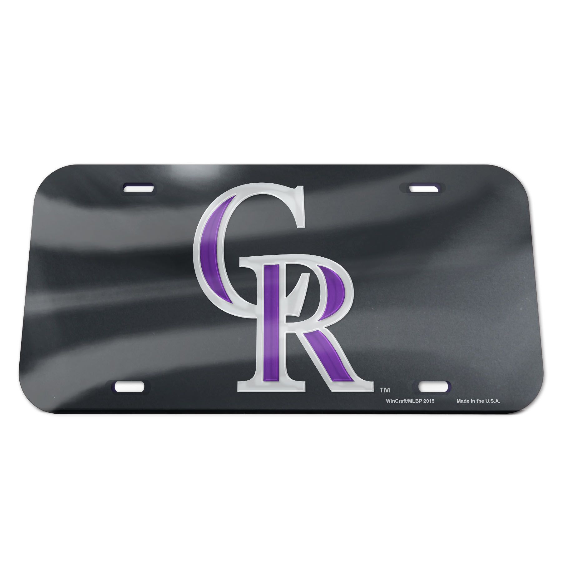 WinCraft Colorado Rockies License Plate