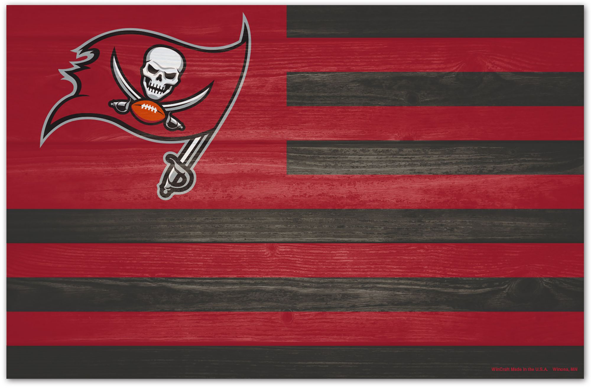 Tampa Bay Buccaneers WinCraft 11'' x 17'' Slogan Wood Sign