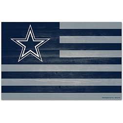 WinCraft Dallas Cowboys 11'' x 17'' Flag Wood Sign