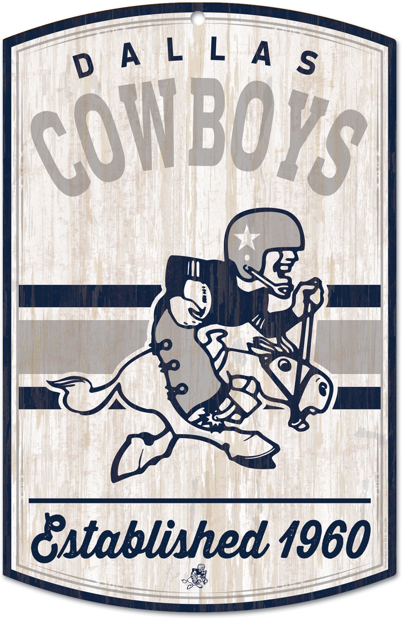 WinCraft Dallas Cowboys 11'' x 17'' Vintage Wood Sign