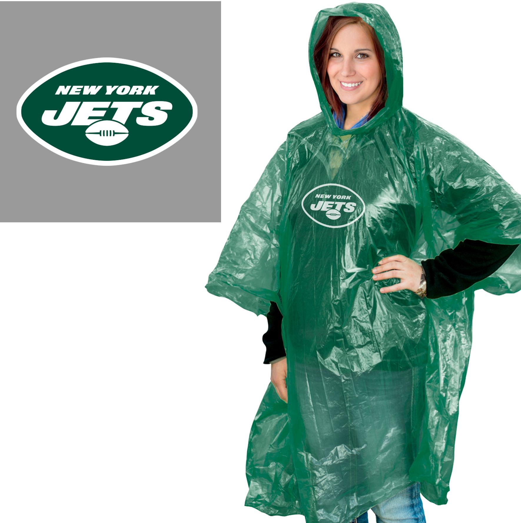 Wincraft New York Jets Rain Poncho