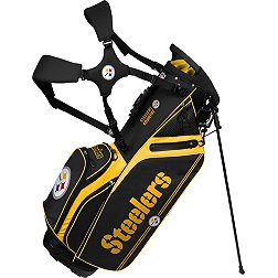 Team Effort Pittsburgh Steelers Caddie Carry Hybrid Bag