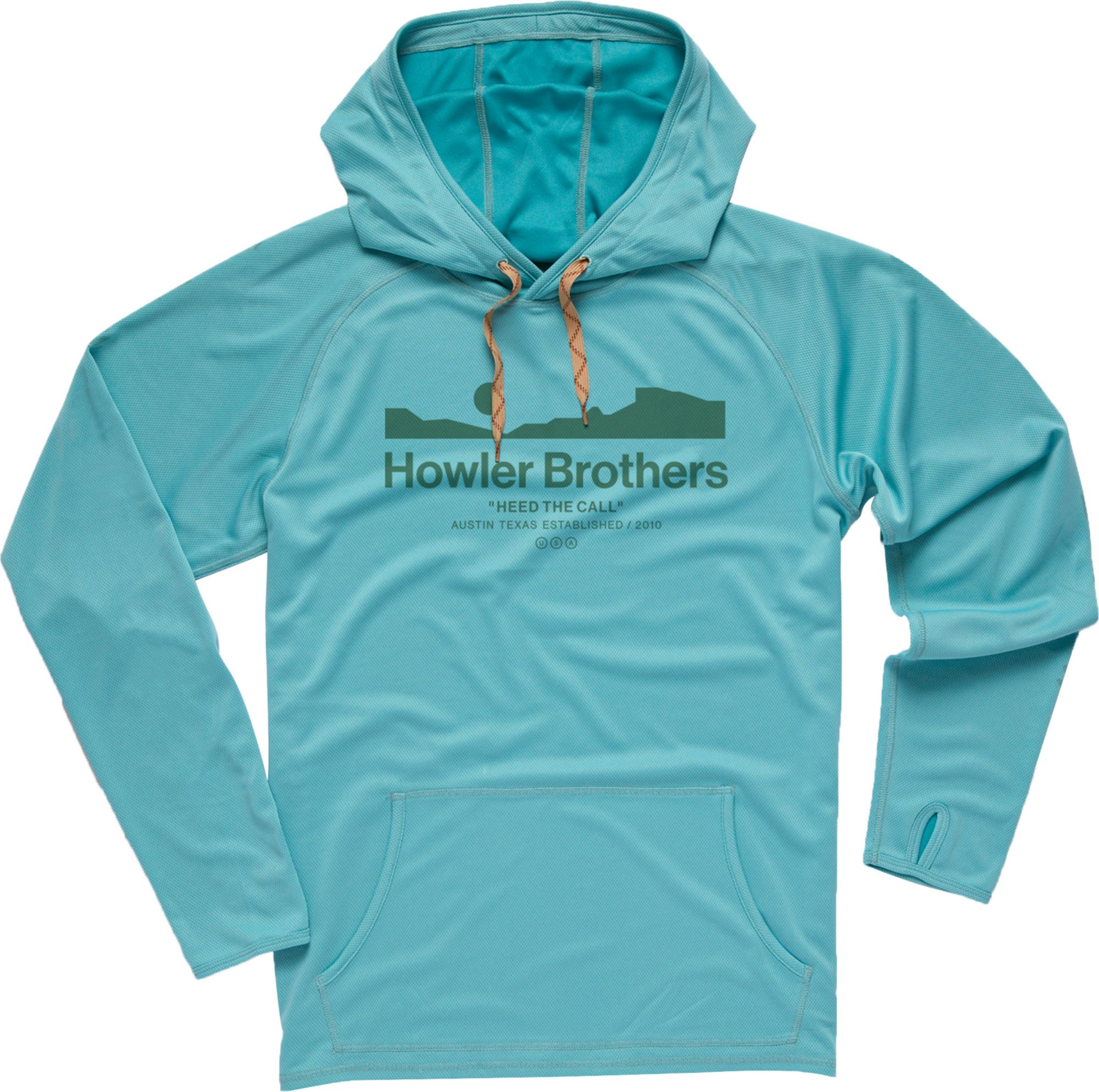 Howler Brothers Loggerhead Hoodie Nile Blue / S