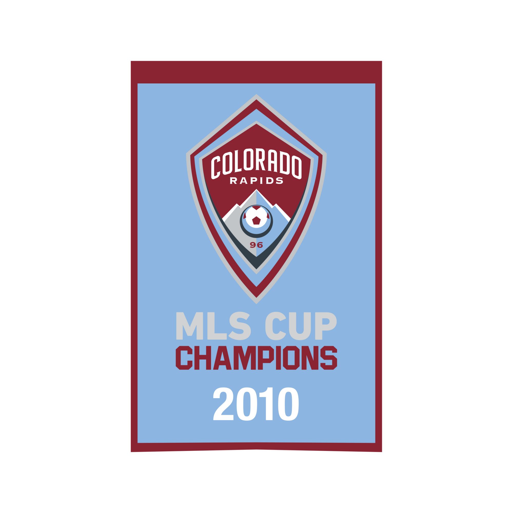 Winning Streak Sports Colorado Rapids Champs Banner