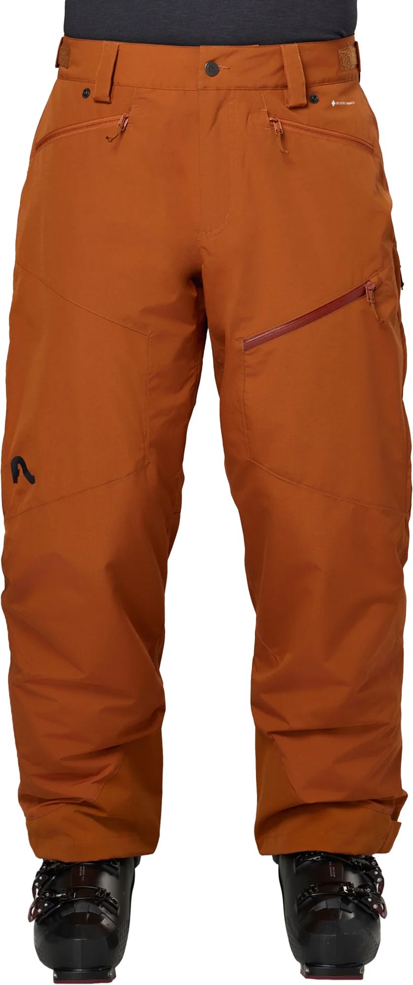 Photos - Ski Wear Flylow Men's Snowman Insulated Pants, Medium, Copper 21XTTMMSNWMNPNTXXMOU