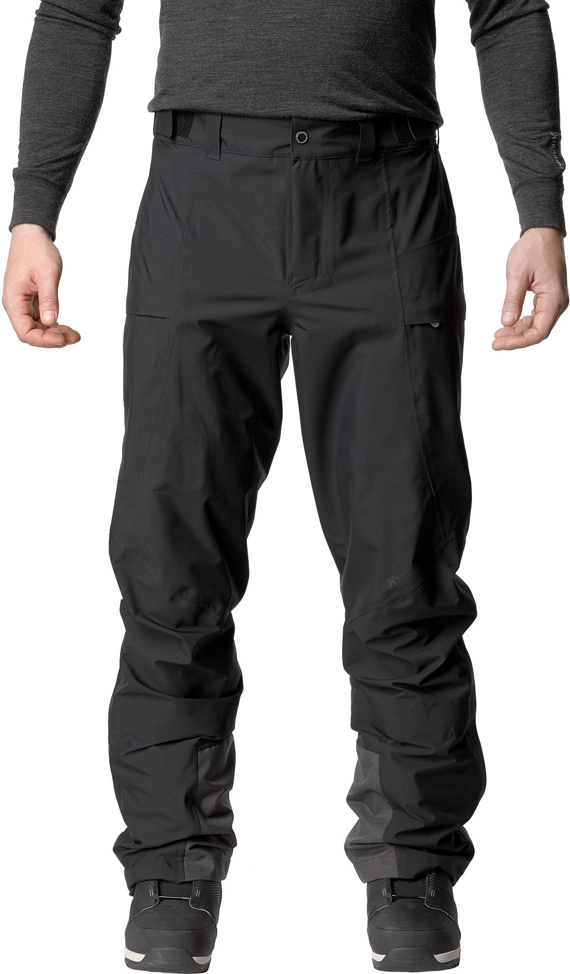 Photos - Ski Wear Houdini Men's Angular Pants, XL, True Black 21XWOMMNGLRPNTXXXMOU