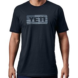 YETI Men's Flag Badge Graphic T-Shirt