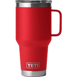  YETI Rambler 30 oz Tumbler, Stainless Steel, Vacuum Insulated  with MagSlider Lid, Rescue Red : Sports & Outdoors