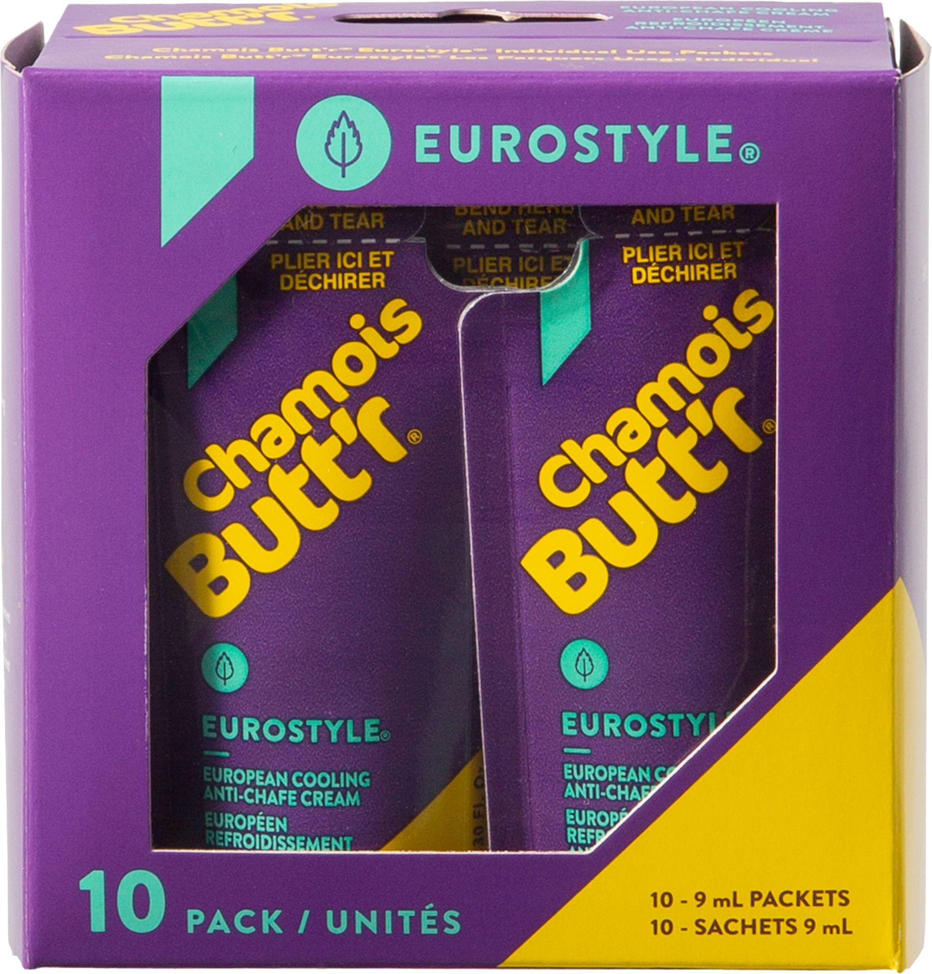 Chamois Butt'r Eurostyle Anti-Chafe Cream 10 pack