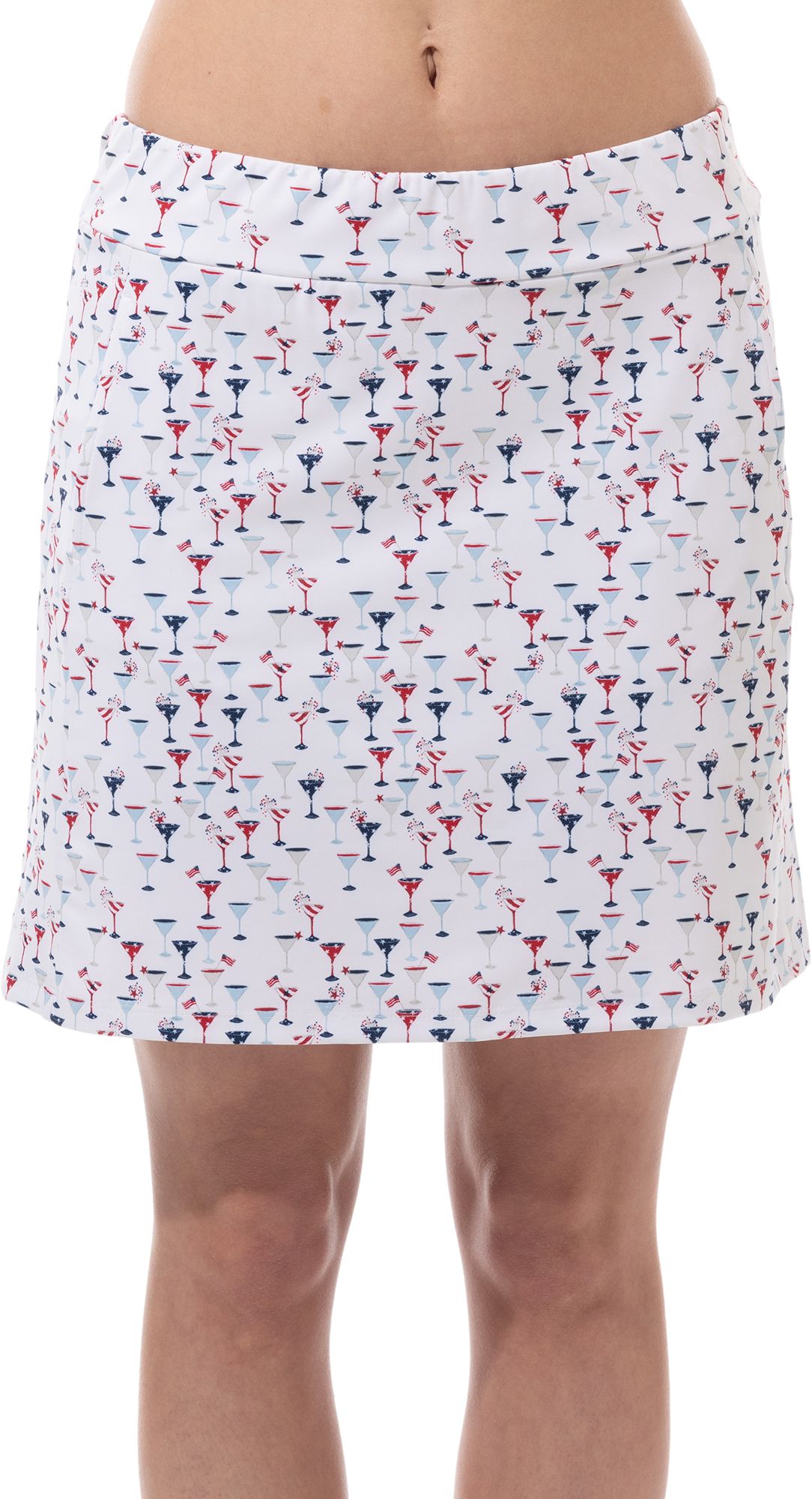 SanSoleil Women's SolStyle 17” Golf Skort