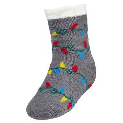 Northeast Outfitters Youth Holiday Lights Cozy Cabin Socks