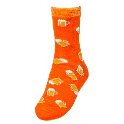 Northeast Outfitters Men's Cozy Cabin Game Day Print Crew Socks