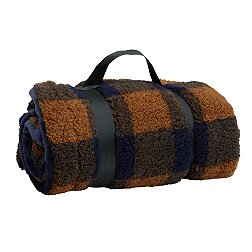 Northeast Outfitters Cozy Cabin Buffalo Check Sherpa Blanket