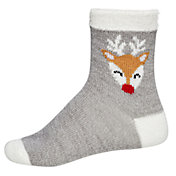 Northeast Outfitters Women's Cozy Holiday Verbiage Socks