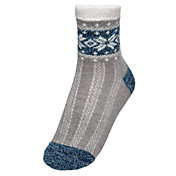 Northeast Outfitters Women's Cozy Holiday Snowflake Cuff Socks