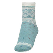 Northeast Outfitters Women's Aztec Verbiage Cozy Cabin Socks