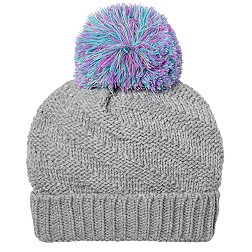Northeast Outfitters Youth Cozy Swirl Pom Pom Hat