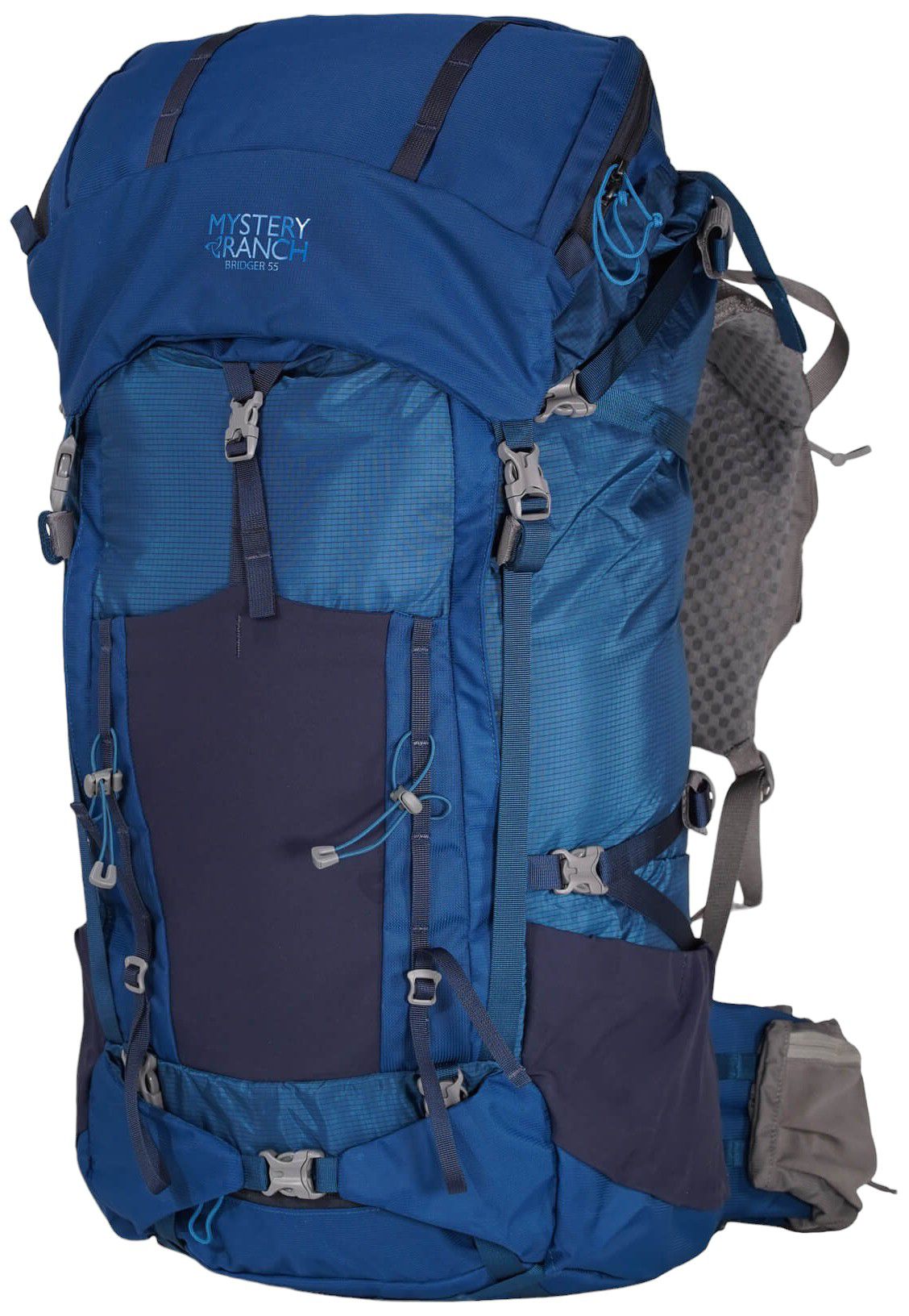 Photos - Knife / Multitool Mystery Ranch Backpack Bridger 55L Frame Pack, Men's, Large, Del Mar 21ZZF 