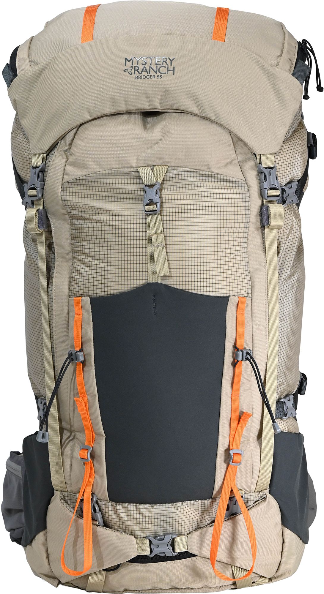 Photos - Knife / Multitool Mystery Ranch Backpack Bridger 55L Frame Pack, Men's, Small, Hummus 21ZZFM 