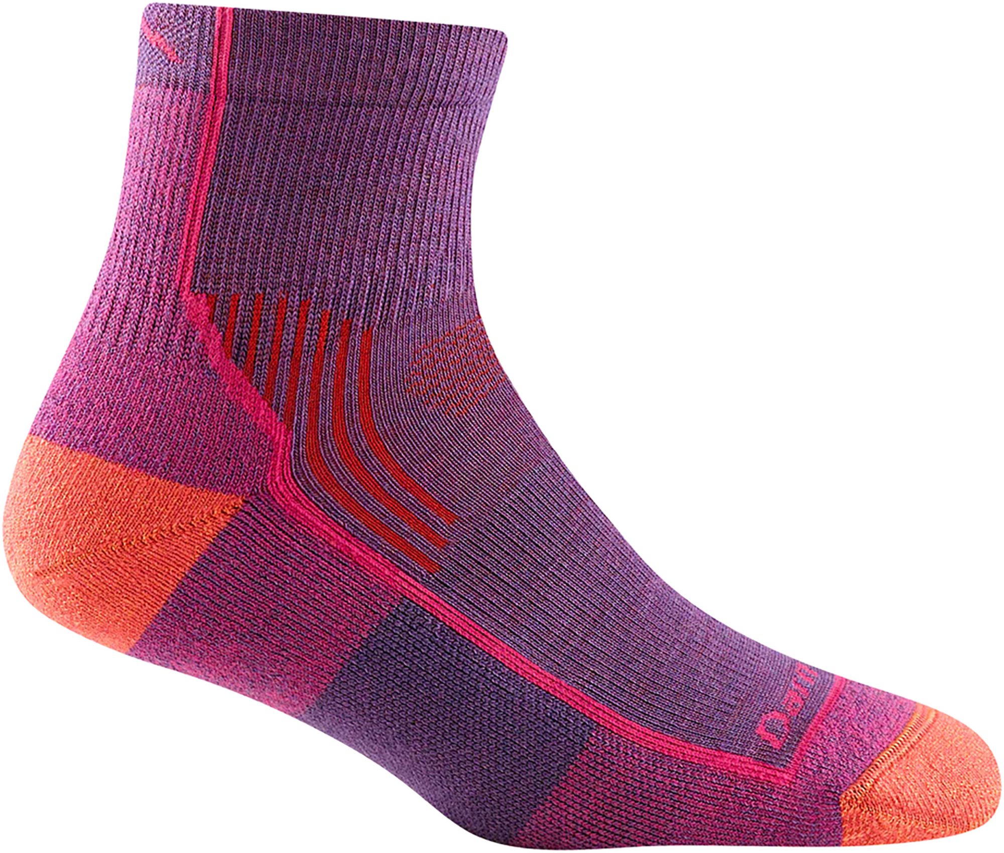 Darn Tough Women's Hiker Quarter Midweight Hiking Socks
