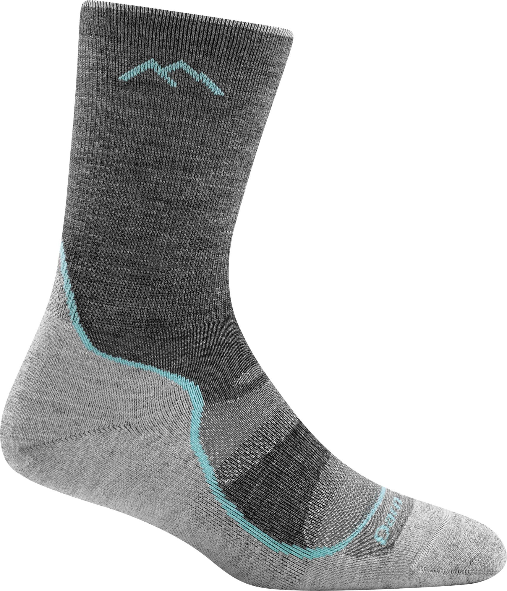 Darn Tough Women's Light Hiker Micro Crew Lightweight Hiking Socks