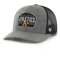 '47 Men's Oakland Athletics Charcoal Adjustable Trucker Hat