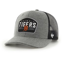 '47 Men's Detroit Tigers Charcoal Adjustable Trucker Hat