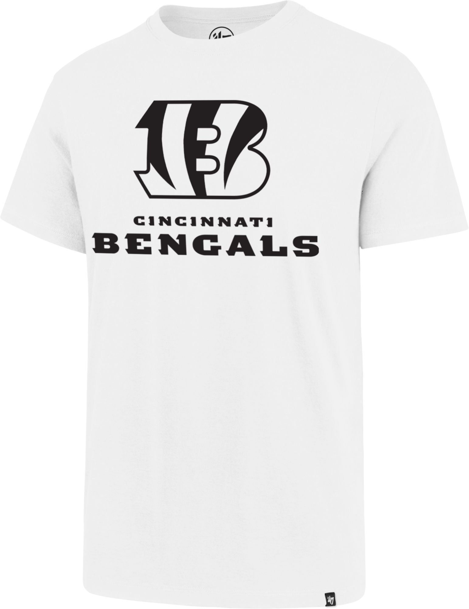 Cincinnati Bengals '47 Women's Ultra Rival V-Neck T-Shirt - White