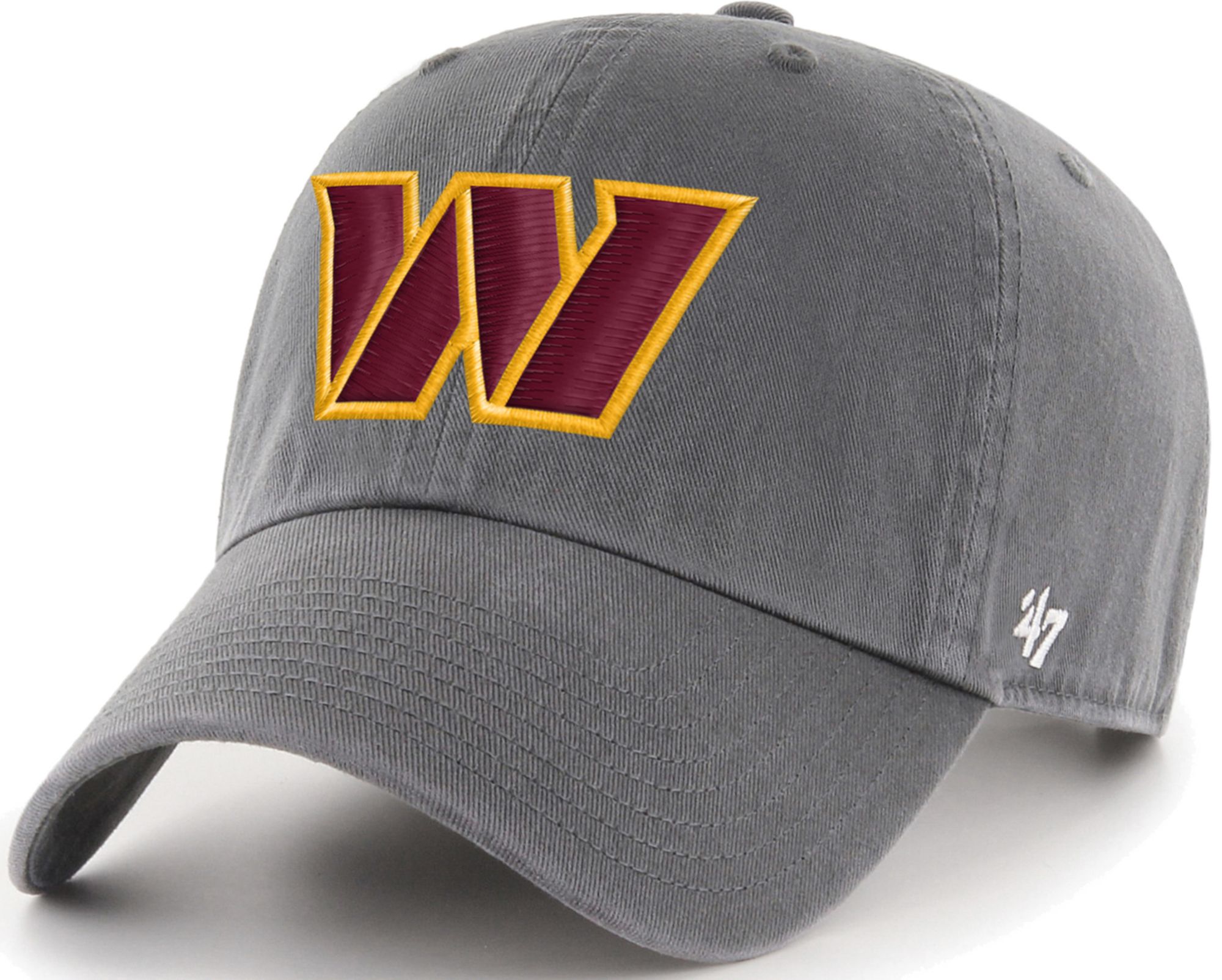 '47 Men's Washington Commanders Trucker Adjustable Hat - Black - Each