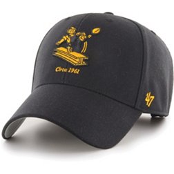 '47 Men's Pittsburgh Steelers Legacy MVP Black Adjustable Hat
