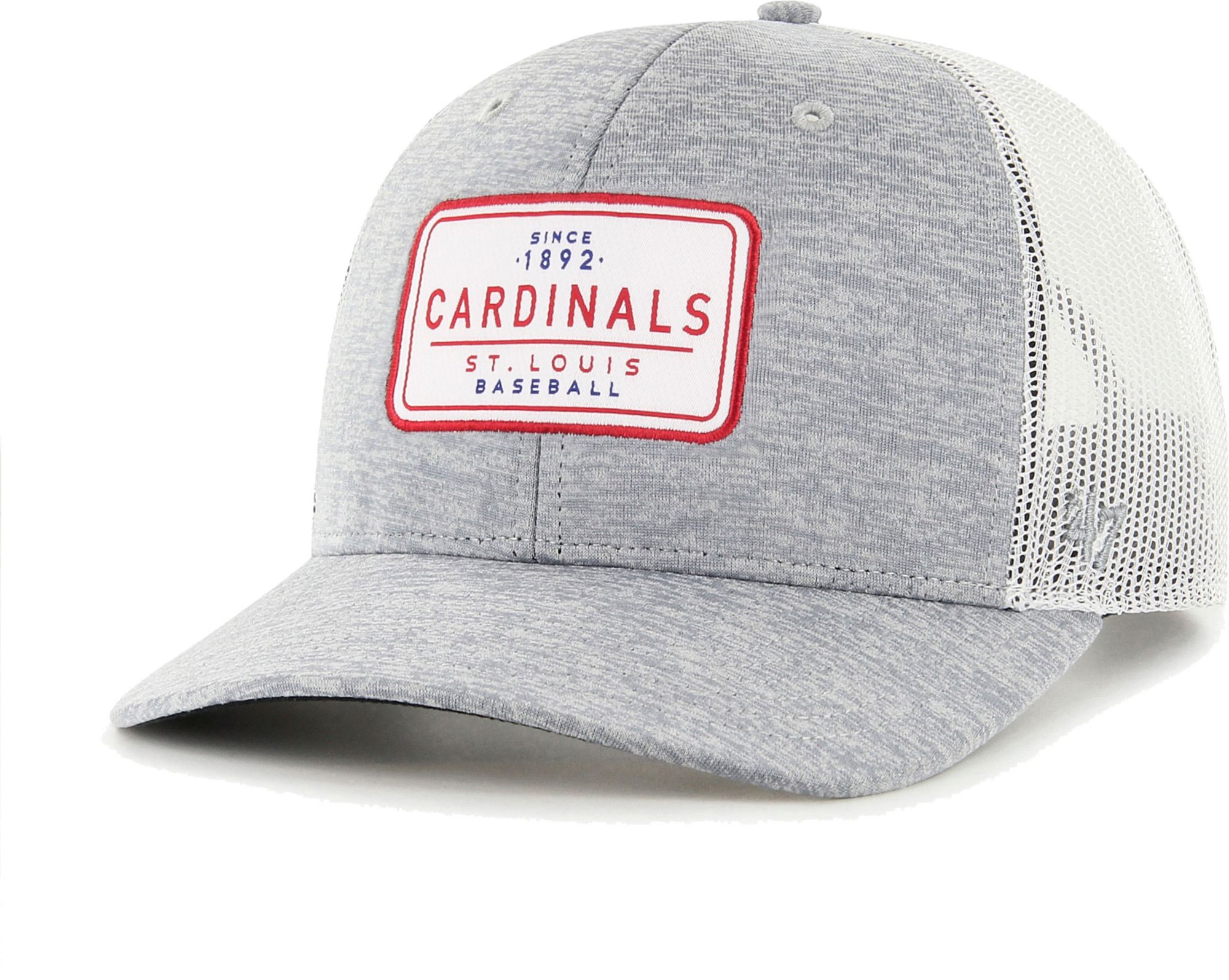 47 Men's St. Louis Cardinals Red Sidenote Trucker Hat