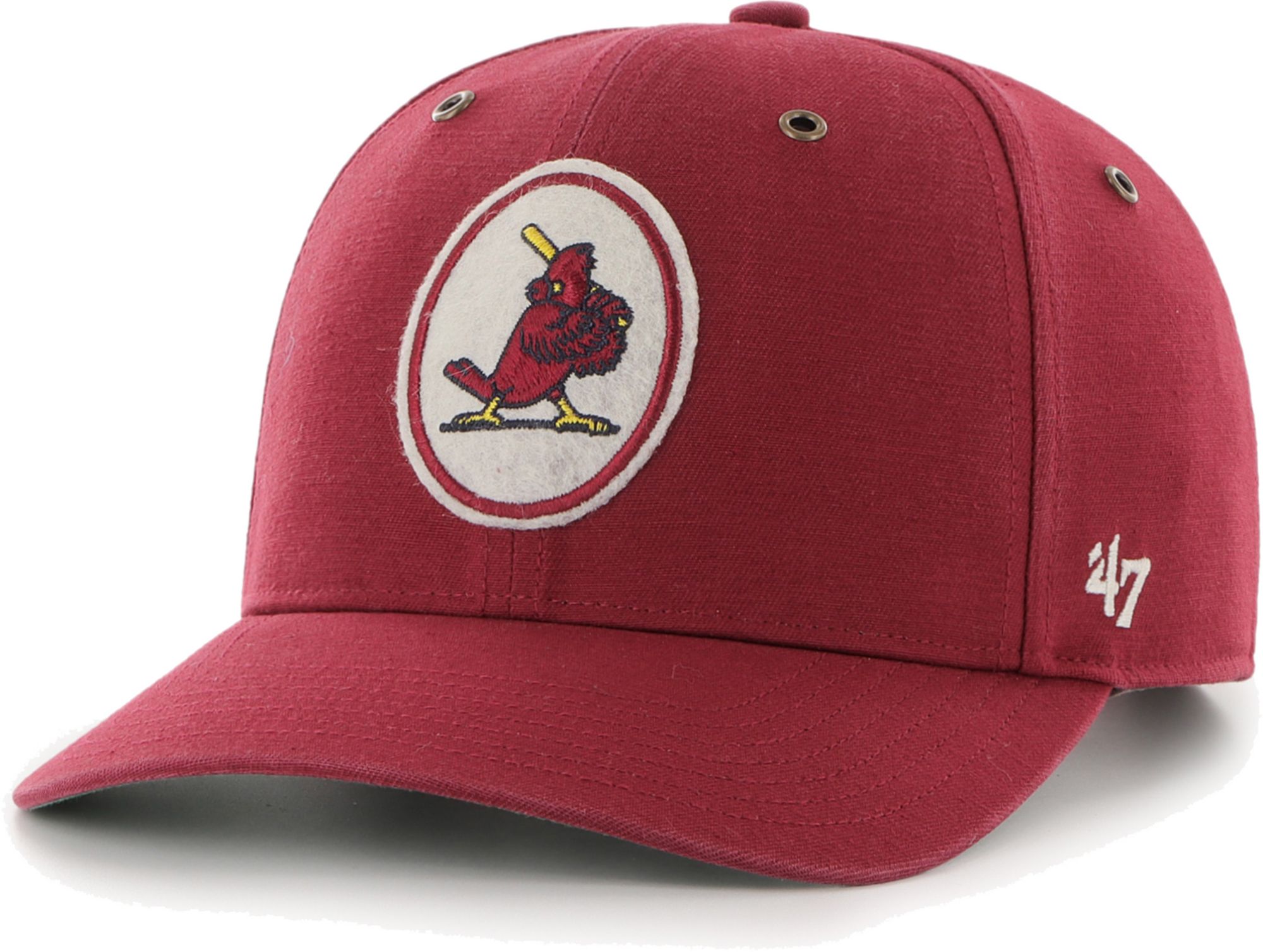 Men's St. Louis Cardinals Red Backtrack Adjustable Hat
