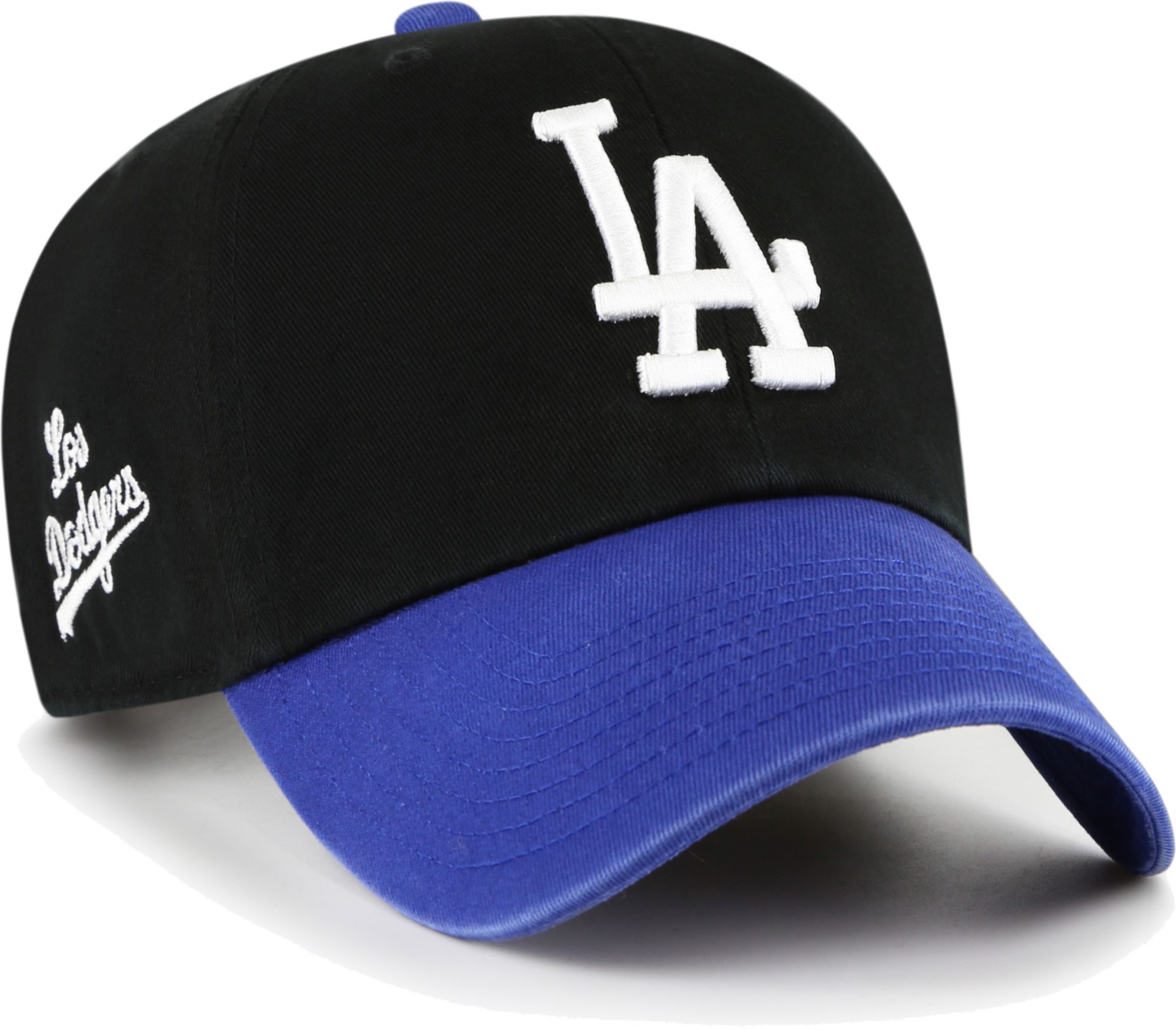 47 Brand / Men's Los Angeles Dodgers Black Clean Up Adjustable Hat