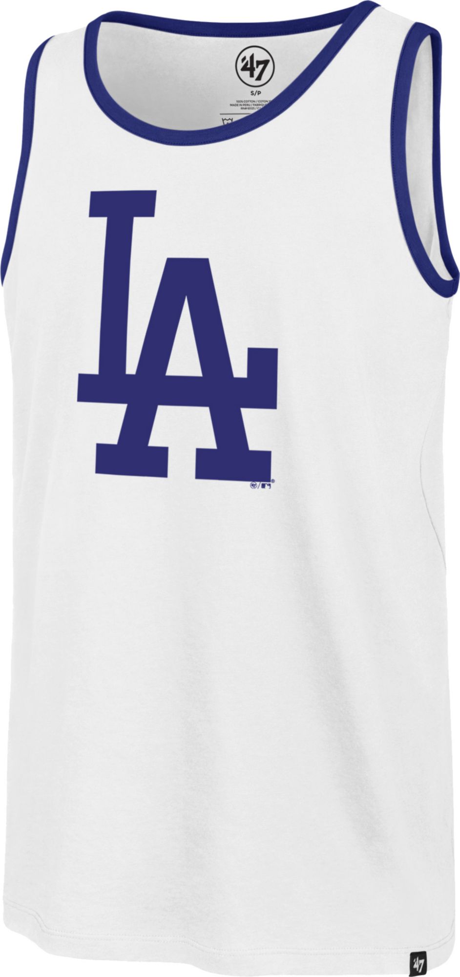 47 Brand / Men's Los Angeles Dodgers White Rival Tank Top