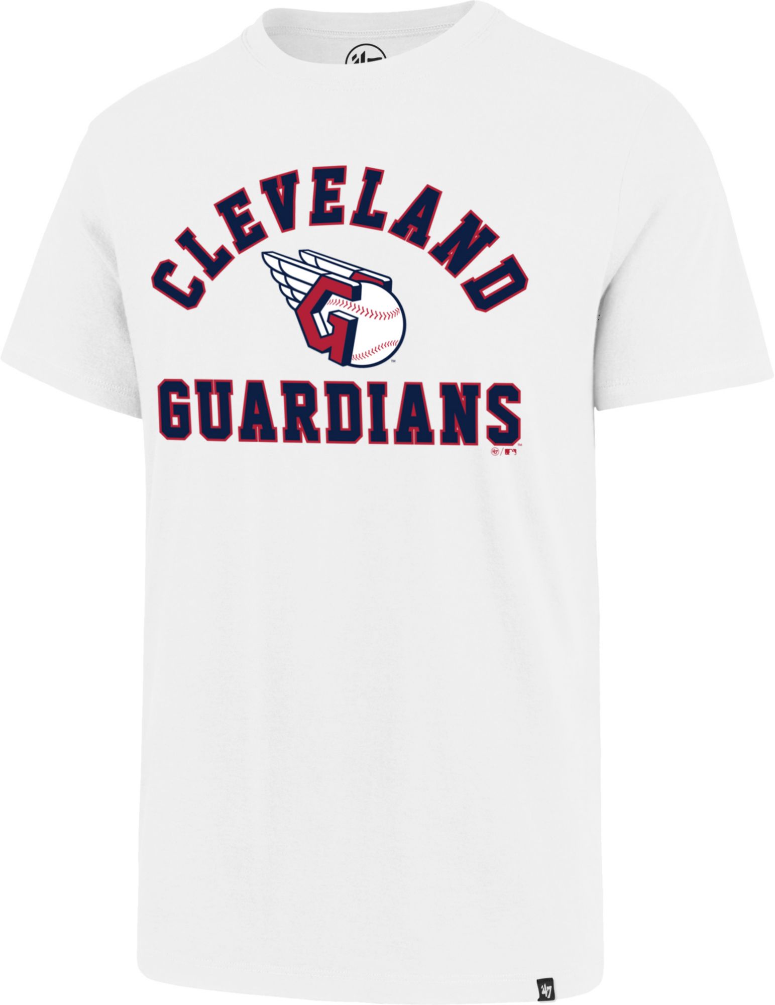 Men's Cleveland Guardians White Arch T-Shirt