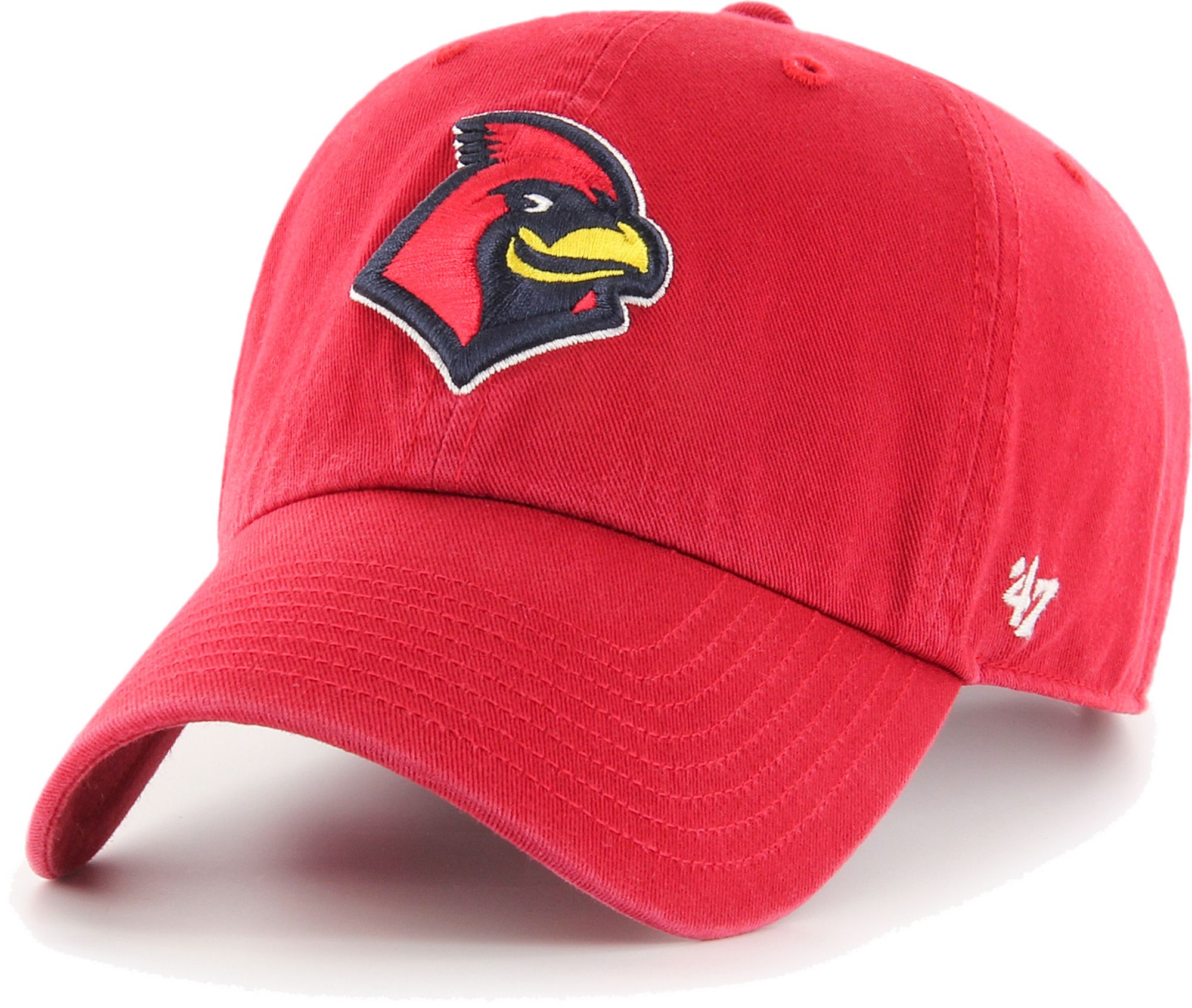 47 Brand / Men's Memphis Redbirds Red Clean Up Adjustable Hat