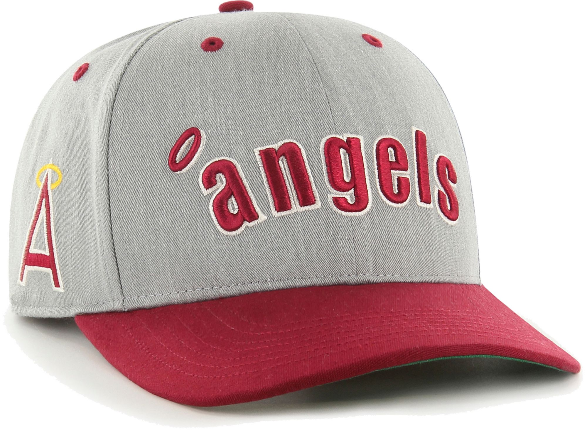 Men's '47 Gray Los Angeles Kings Clean Up Adjustable Hat
