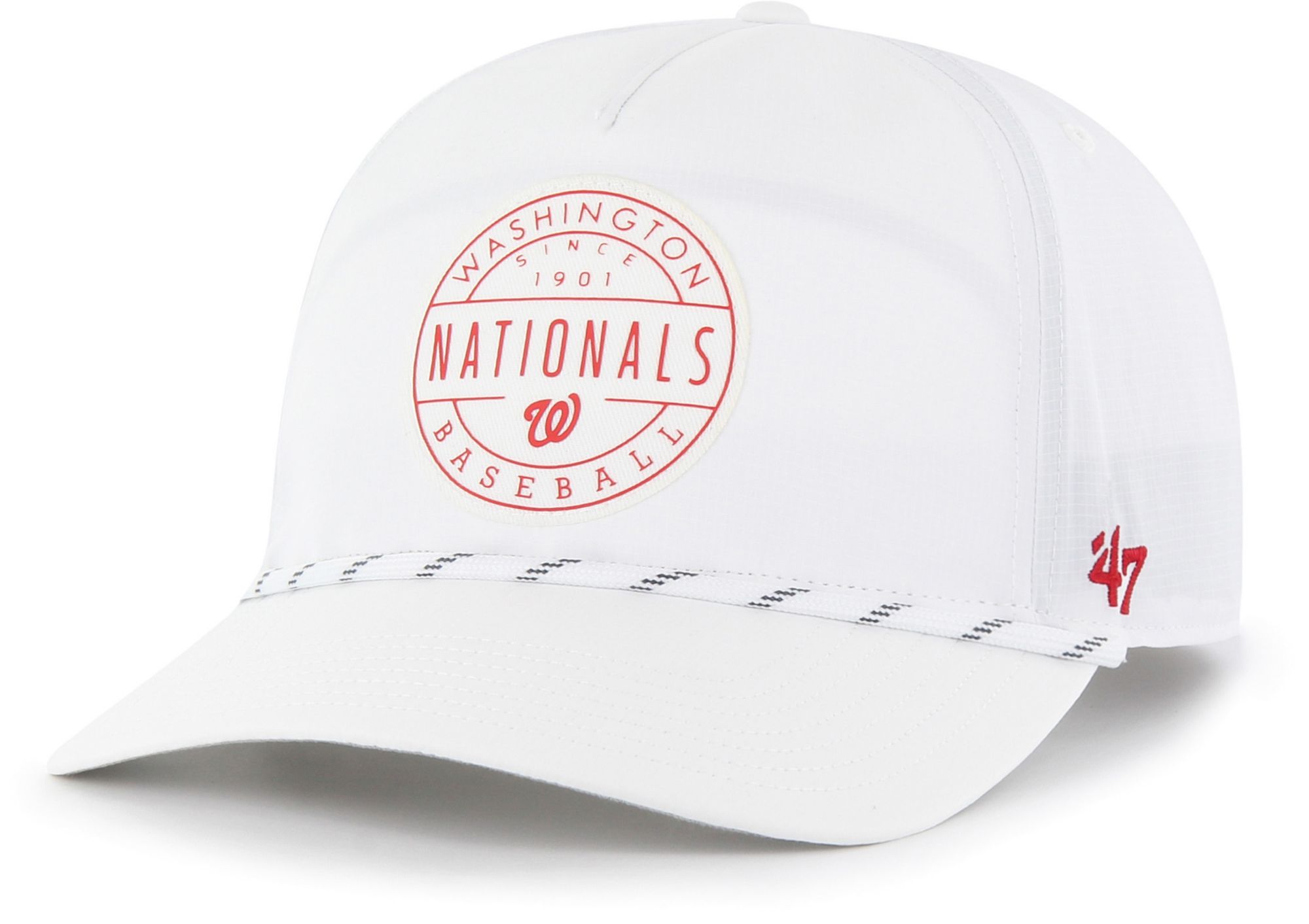 47 Brand / Men's Washington Nationals White Suburbia Captian DT Adjustable  Hat