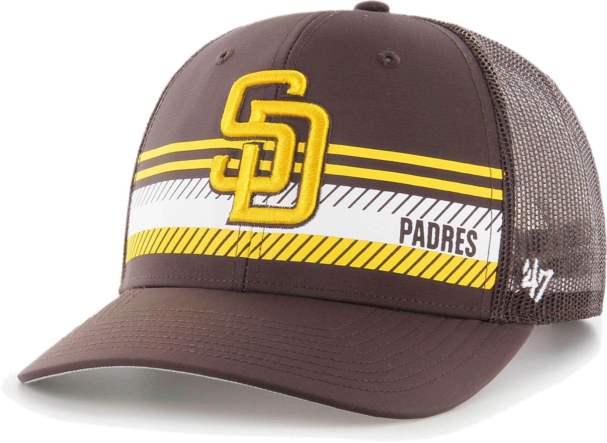 Men's San Diego Padres '47 Brown Team Logo T-Shirt