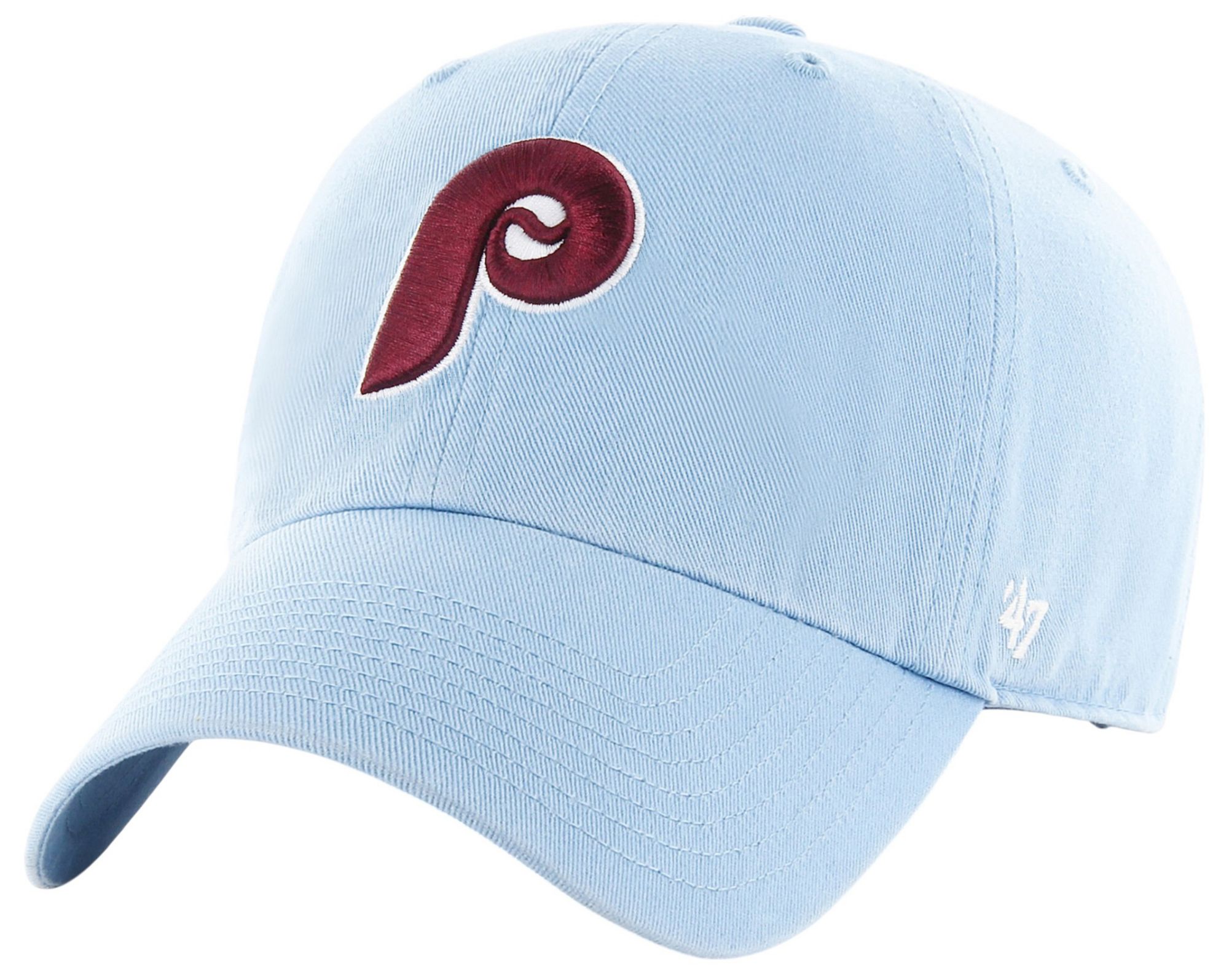 '47 Men's Philadelphia Phillies Blue Cooperstown Clean Up Adjustable Hat