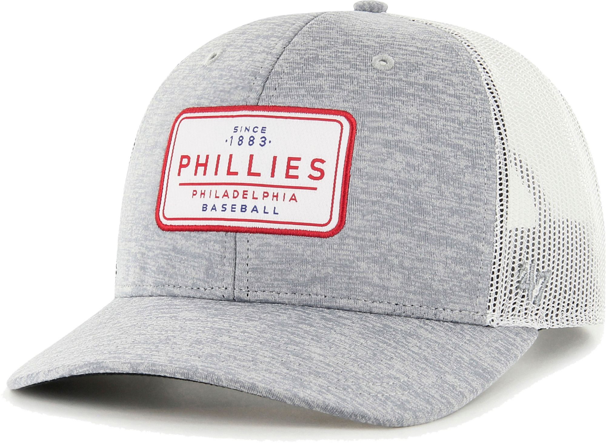 Philadelphia Phillies MLB Mens Gray Woven Hoodie