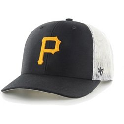 '47 Men's Pittsburgh Pirates Black Adjustable Trucker Hat