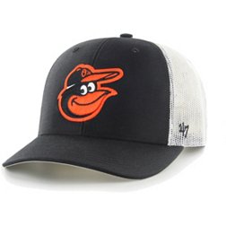 '47 Men's Baltimore Orioles Black Adjustable Trucker Hat